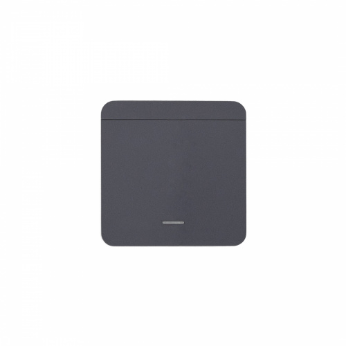 Выключатель беспроводной, с реле, 1 клавиша, графит, AKS_1