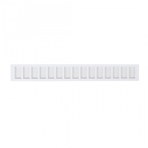 Решетка вентиляционная 600х80мм белая алюминий AKS_3