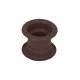 Пропуск вентиляционный D53 орех темный пластик РП_preview_1
