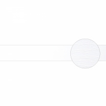 Кромка ПВХ Белый яркий VELVET (D.710) 42/1,8 мм CROMLEX DESIGN (бух. - 0,1 пог. км.)