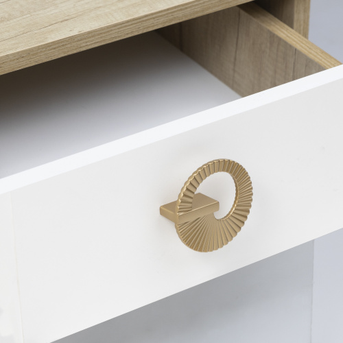 Ручка меб. кнопка мет. SANDY 32, золотой песок, AKS_7