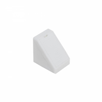 Уголок пластиковый одинарный P белый (01), (уп/100шт) РП