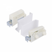 Навес кухонный регулируемый ABS на втулках левый+правый + белые заглушки PRIME by AKS фотография