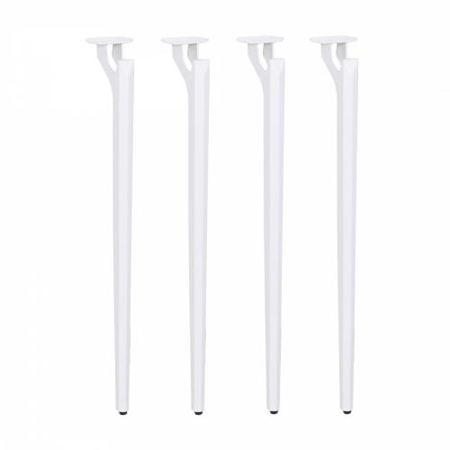 Опора меб. BOND h720, белый муар (1 упак. = 4 шт.) AKS_1