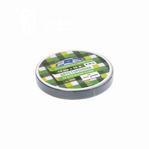 Двухсторонняя клейкая лента на вспененной основе 19мм*10м, Klebebanber_1