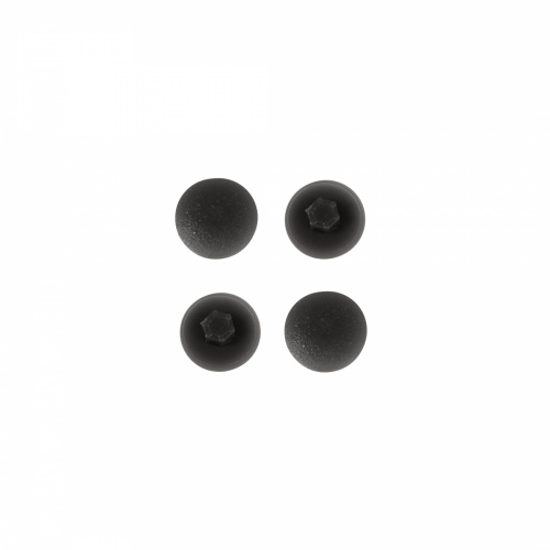 Заглушка пластик к конфирматам чёрный (01) PL (упак.-1тыс.шт.)_1