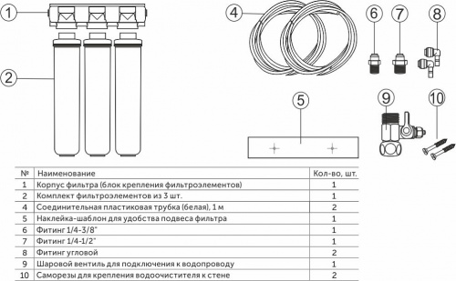 Фильтр для воды Барьер-эксперт, на 10 000 литров, Granula_2