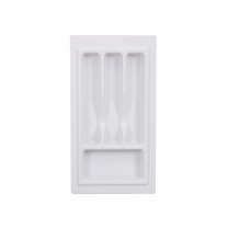 Лоток для столовых приборов 300 STANDARТ (230*430), белый РП фотография