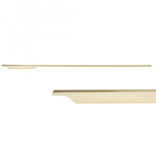 Ручка меб. скоба алюм. ANDROMEDA 1056/1200 брашированное золото, AKS (левая)_3