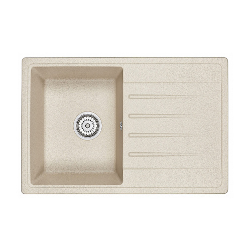 Мойка кварцевая, прямоугольная, ST-7602, 760*500мм, беж, Granula_1