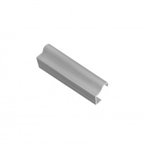 Профиль алюминиевый OMEGA серебро Ручка для фасада 18мм LAGUNA (L-2750) фотография