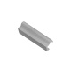 Профиль алюминиевый OMEGA серебро Ручка для фасада 18мм LAGUNA (L-2750)_preview_1