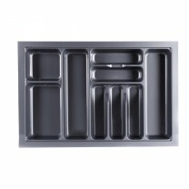 Лоток для столовых приборов 800 BASIC 735*485, серый AKS фотография