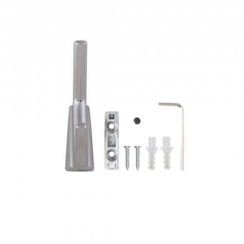 Крючок меб. двухрожковый мет. SENT хром AKS_6