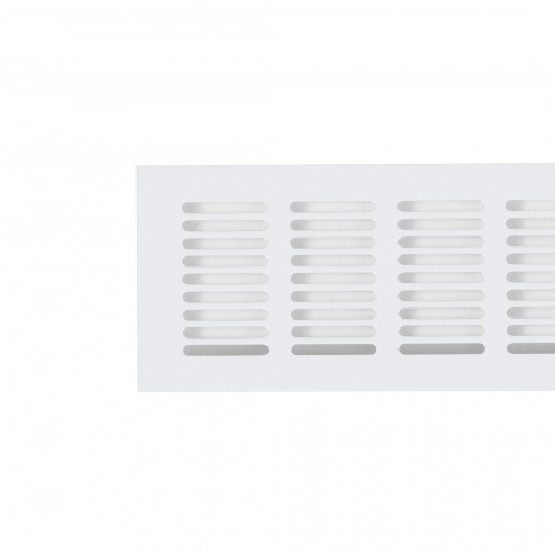 Решетка вентиляционная 480х80мм белая алюминий AKS_4