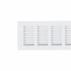 Решетка вентиляционная 480х80мм белая алюминий AKS_preview_1
