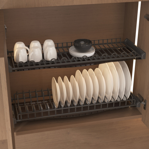 Сушка для посуды 600 FOCUS, графит PRIME by AKS_5