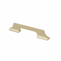 Ручка меб. скоба алюм. DREAM 96/136 брашированное золото, AKS фотография