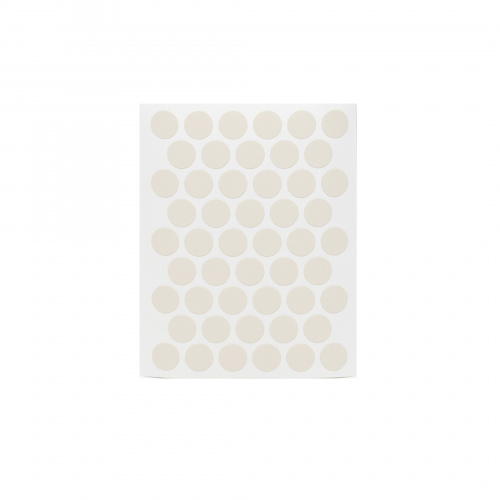 Заглушка самоприлипающая к конфирматам беж (PC 2505) (1л=50шт) Pacific_3