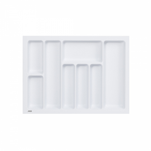 Лоток для столовых приборов 800 PIXEL 735*485, белый AKS_1