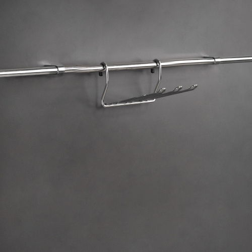 Корзина на трубу d16 для бокалов малая ВJ103 хром AKS_3