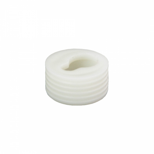 Навес вбиваемый 20*8мм пластик молочный PL_1