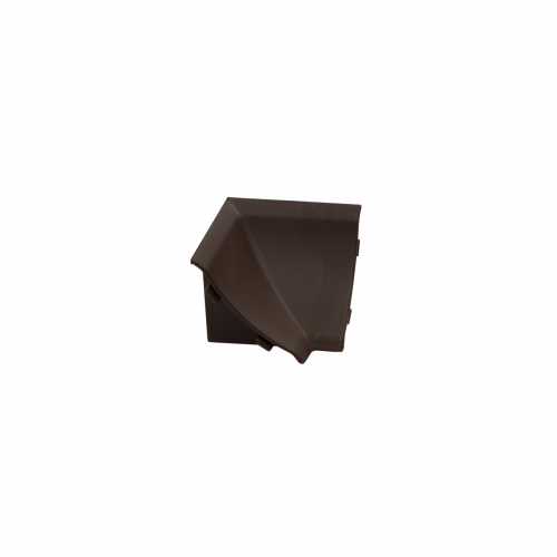 Уголок ПВХ внутрен. к плинтусу LР NW коричневый темный (64) EL-MECH-PLAST_1