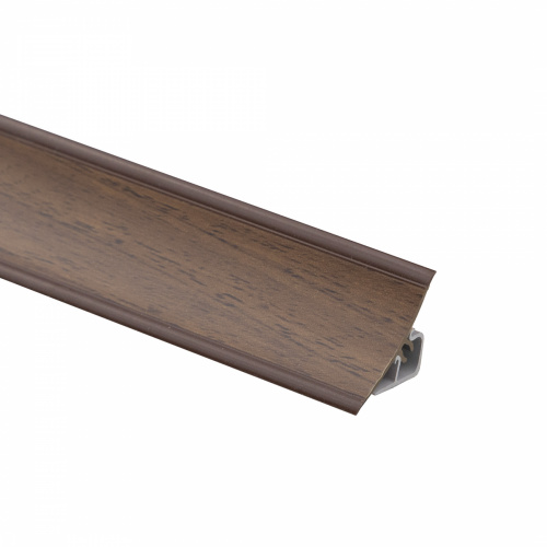 Плинтус ПВХ к столешнику LР орех (20) EL-MECH-PLAST (1шт=3м.п.)_1