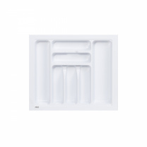 Лоток для столовых приборов 600 BASIC 540*485, белый AKS фотография