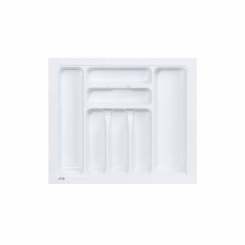 Лоток для столовых приборов 600 BASIC 540*485, белый AKS_1