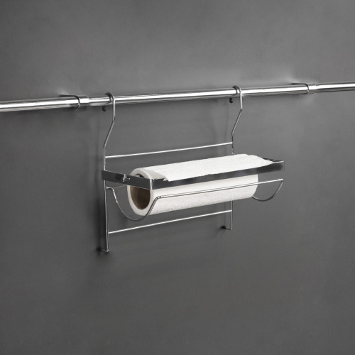 Корзина на трубу d16 для бумаги CWJ207 хром AKS LIGHT_4