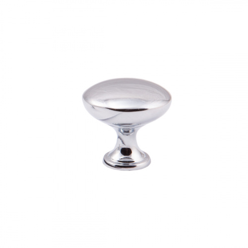 Ручка меб. кнопка мет. TERNI хром, AKS_1