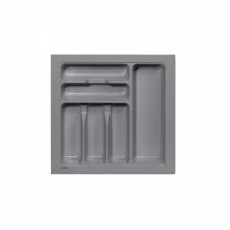 Лоток для столовых приборов 500 BASIC 435*430, серый AKS фотография