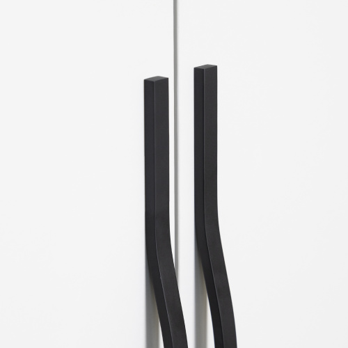 Ручка меб. скоба алюм. MELISA 1060/1200 черный матовый, AKS_4