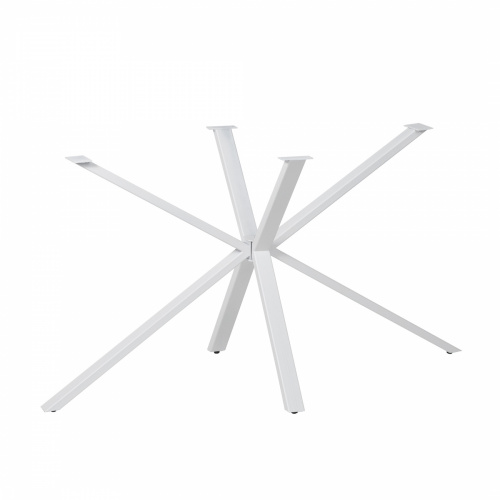 Подстолье VECTOR h714 под прямоугольную столешницу, белый муар AKS_1