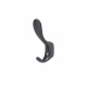 Крючок меб. двухрожковый мет. ROMA графит AKS_preview_1