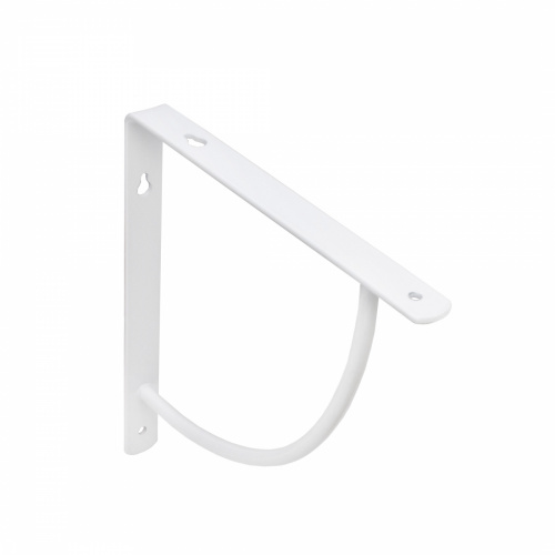 Полкодержатель мет. ORBIT 150*150*20*3, белый AKS_1