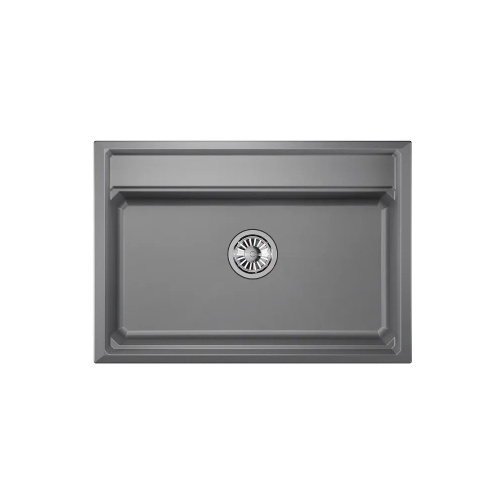 Мойка кварц, прямоугольная, KS-7301, 730*510мм, алюминиум, на столешницу, Granula_3