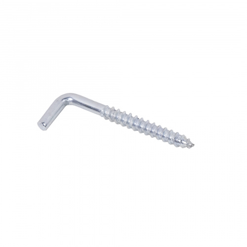 Крюк прямой с резьбой по дереву 6*60*35*18 (уп/100шт), РП_3