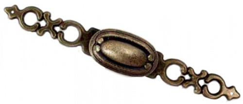 Ручка меб. кнопка мет. WP11-46 старое золото, AKS_1