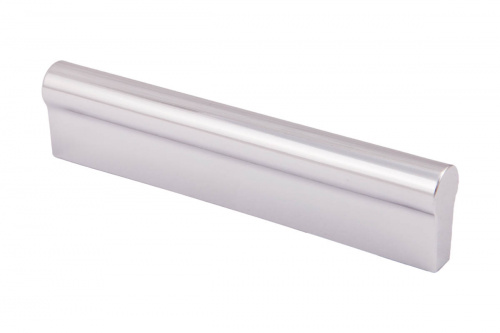 Ручка меб. скоба пластик. С-24 96/128 металлик без саморезов_1