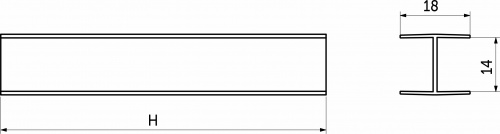 Соединение универсальное 180 к цоколю мебельному ПВХ h=100, графит зернистый РФ_2