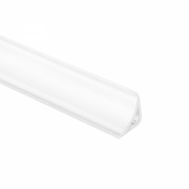 Плинтус ПВХ для столешницы белый узкий (S 011) AKS (1шт=3м.п.) фотография