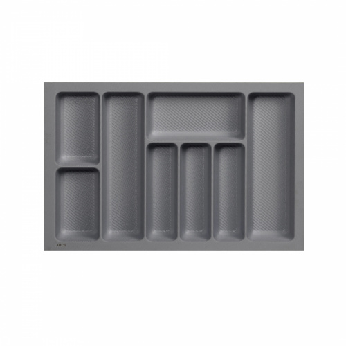 Лоток для столовых приборов 700 PIXEL 635*485, графит AKS тип 2_1