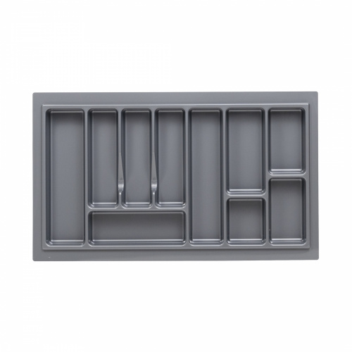 Лоток для столовых приборов 800 STANDARТ (730*430). металлик РП_1