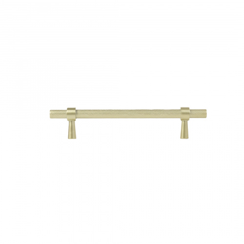 Ручка меб. скоба мет. GRAFITTI 128 брашированное золото, AKS_3