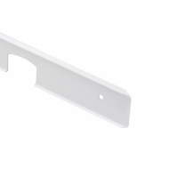 Планка угловая к столешнице 38 Egger белая AKS фотография