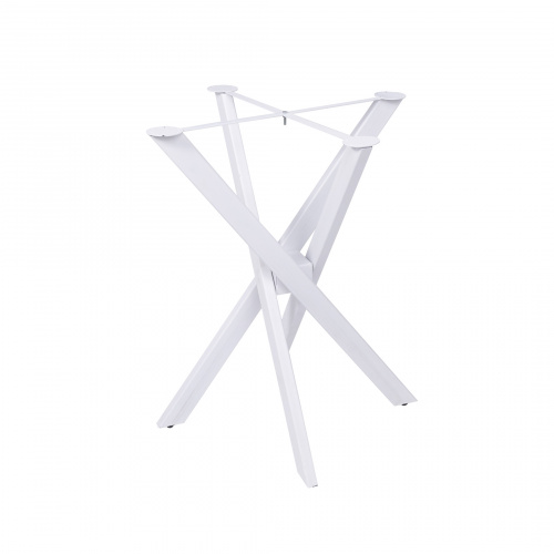 Подстолье WARG h716 под круглую столешницу, белый муар AKS_3