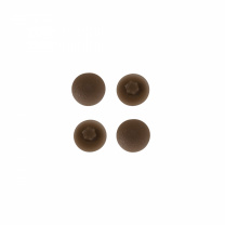 Заглушка пластик к конфирматам орех темный (13) PL (упак.-1тыс.шт.)