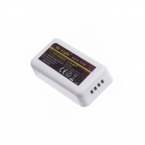 Контроллер для светодиодной ленты, 4 зоны, RF 2.4GHZ, 12/24V, 120W/240W, для обычной и двухцветной (CCT) ленты, AKS фотография